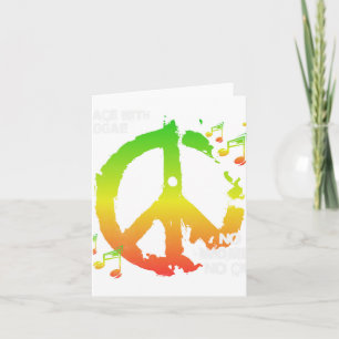 Reggae Peace - Jamaican Life Kort