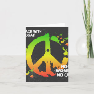 Reggae Peace - Jamaican Life Kort