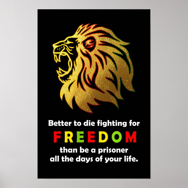 Reggae Quote Poster (Framsidan)