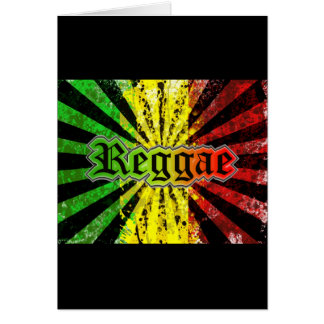 reggae rasta hälsningskort