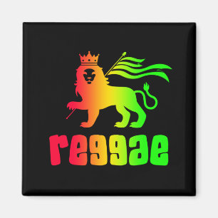 Reggae Rasta Lejon Magnet
