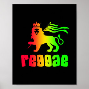 Reggae Rasta Lejonare  Poster