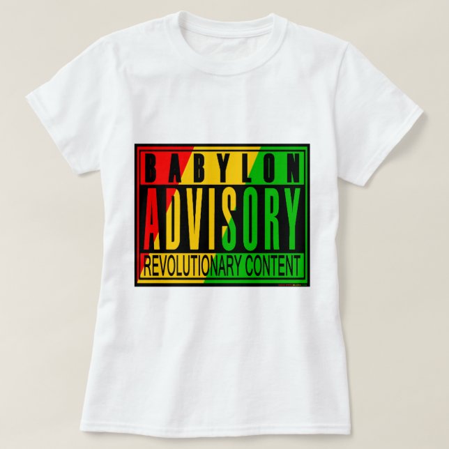 Reggae RASTA T Shirt (Design framsida)