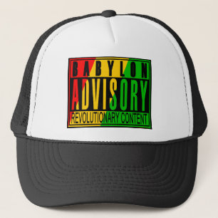 Reggae RASTA Truckerkeps