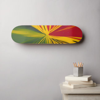 Reggae Rays Mini Skateboard Bräda 18,5 Cm