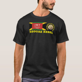 REGGAE REBEL JMT Basic Mörk T-Shirt