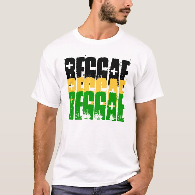 REGGAE REGGAE, REGGAE T-SHIRT (Framsida)