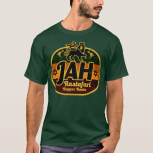 Reggae Roots Rasta-etikett T Shirt