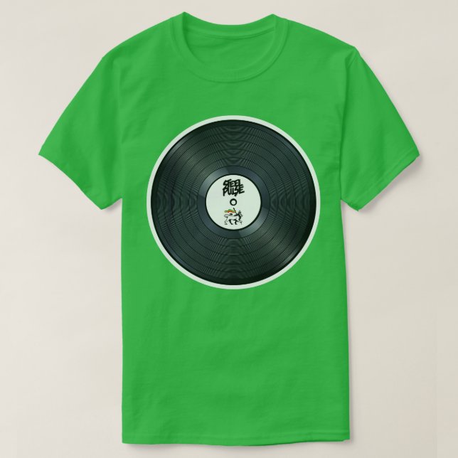 Reggae Roots Vinyl T Shirt (Design framsida)