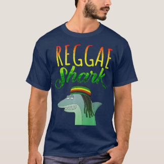 Reggae Shark Funny Ocean Animal Shirt T Shirt