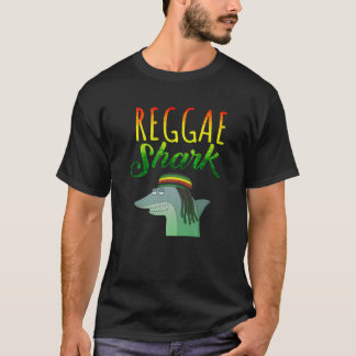'Reggae Shark' Funny Ocean Animal T Shirt