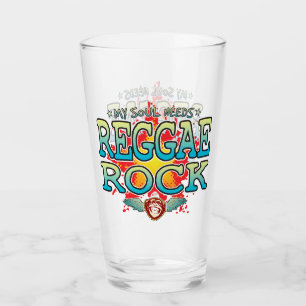 Reggae Sten Soul Glass Tumbler Glaskopp