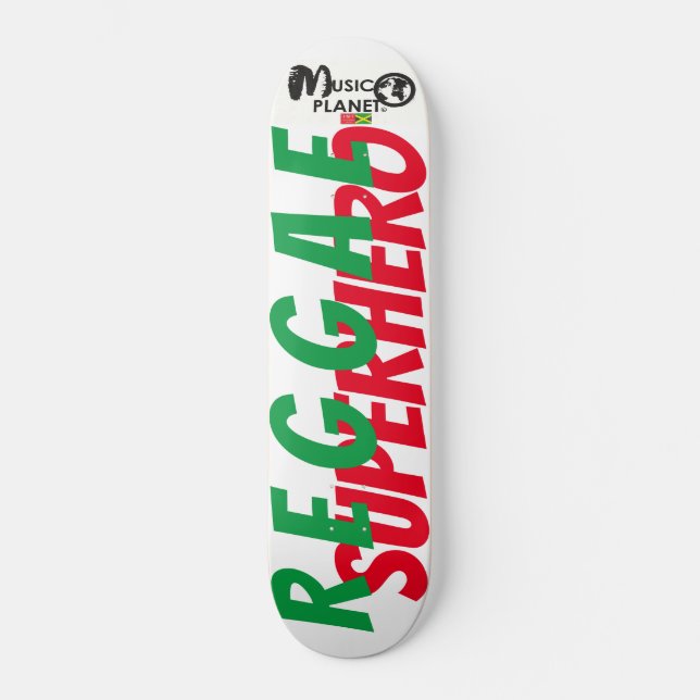 REGGAE SUPERHJÄLTE / TST Skateboard (Framsida)