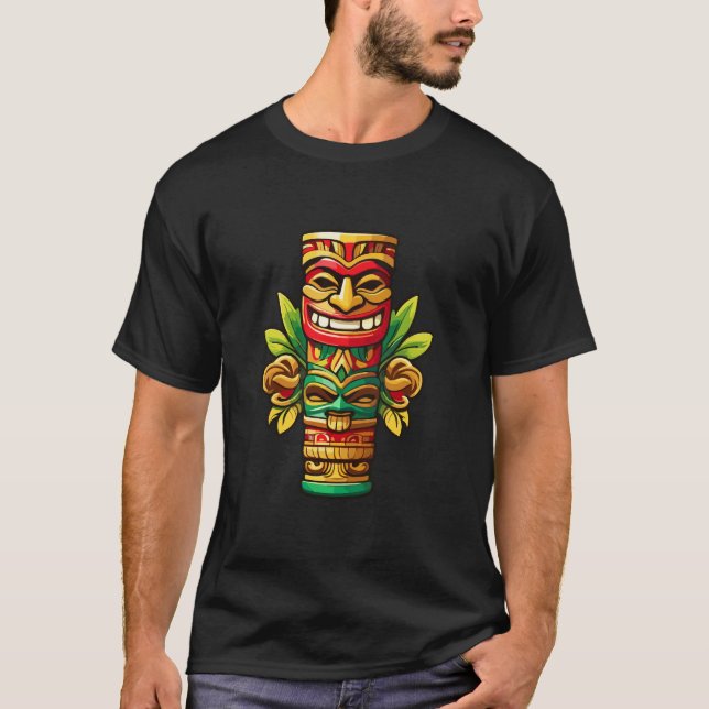 Reggae Tiki T Shirt (Framsida)
