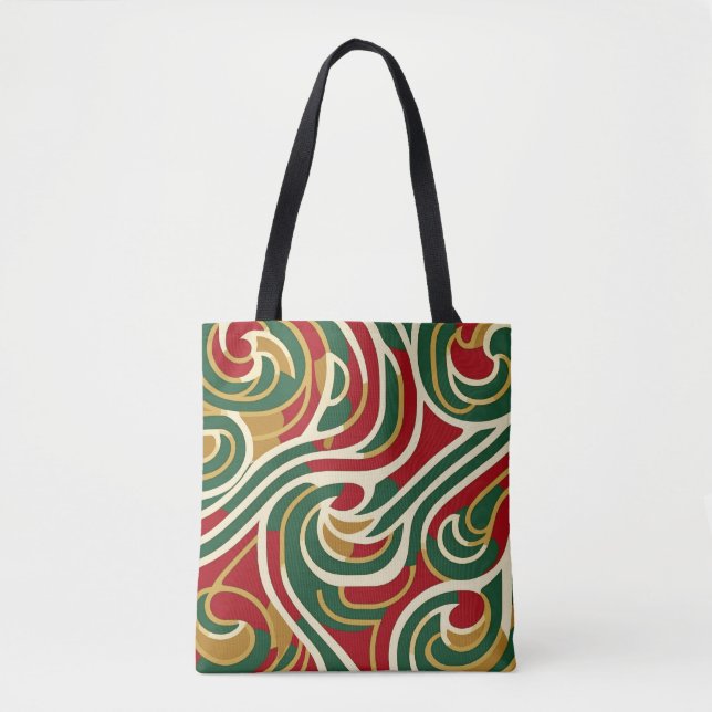 Reggae Tribal Pop Art Tygkasse (Framsida)