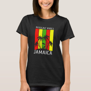 Reggae Vibes Manar Women Jamaica Reggae Music Regg T Shirt