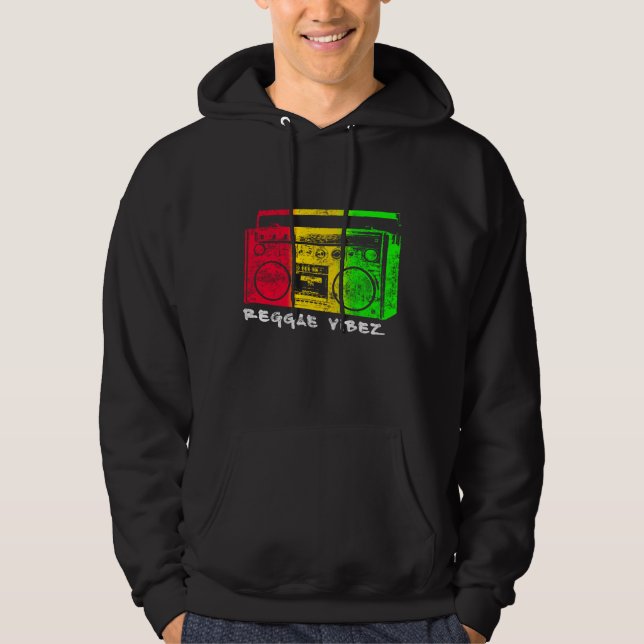 Reggae Vibez Hoodie (Framsida)