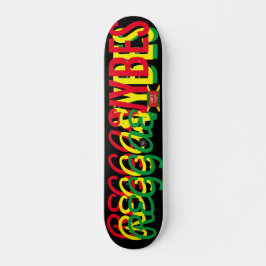 REGGAE VYBZ JMT 7 3/4-tums Skateboard Deck