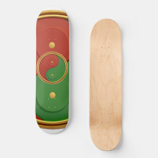 Reggae Yin & Yang Mini Skateboard Bräda 18,5 Cm