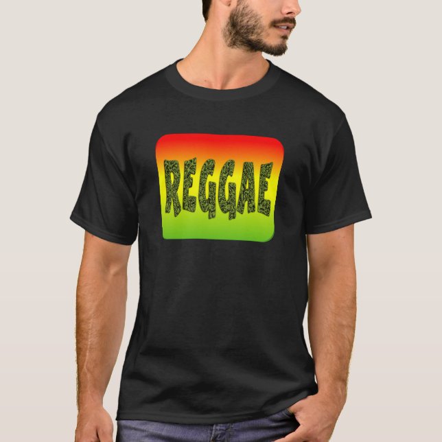 Reggaedesign T Shirt (Framsida)
