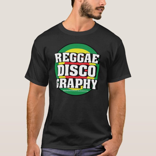 ReggaeDiscography kretsar T Shirt (Framsida)
