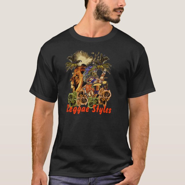 Reggaestilar Tee Shirt (Framsida)