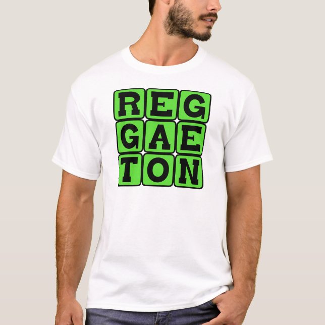 Reggaeton, Musikgenre Tee (Framsida)