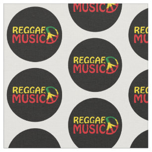 Reggdesign med fredssymbol tyg