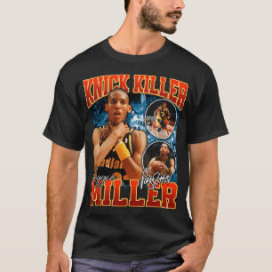Reggie Miller Choke Sign Basketball Legend Signatu T Shirt