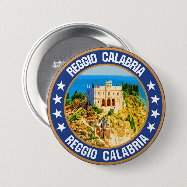 Reggio Calabria Knapp (Framsida & baksida)