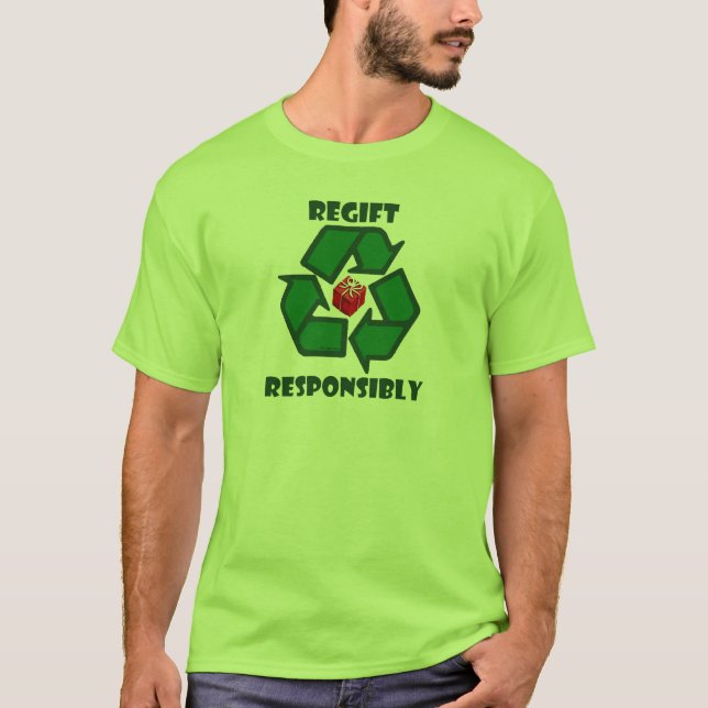 Regift ansvarigt t-shirt (Framsida)