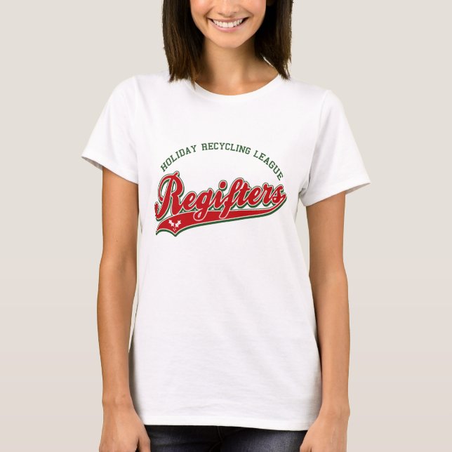 REGIFTERS Höstens återvinningsliga T-shirt (Framsida)