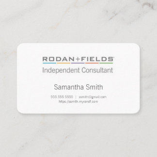 Regimen Biz-kort med kryssrutor i Färg Visitkort