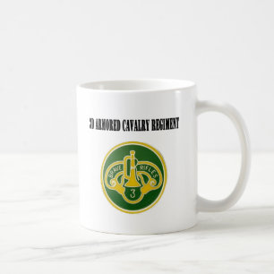 Regiment Armored kavalleri 3d Kaffemugg