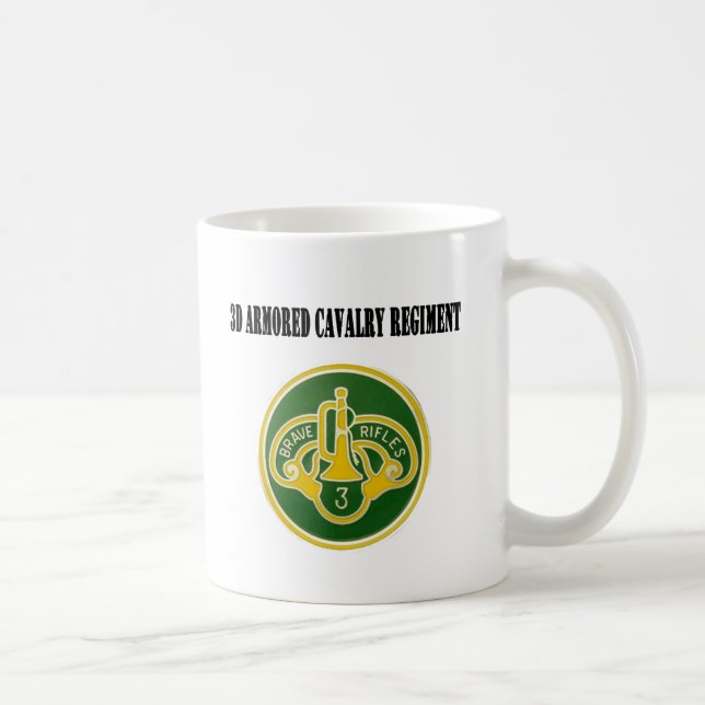 Regiment Armored kavalleri 3d Kaffemugg (Höger)