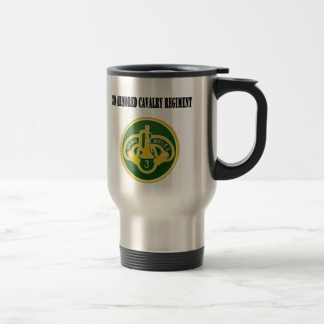 Regiment Armored kavalleri 3d travel mug Resemugg (Höger)