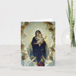 Regina Angelorum… Bouguereau 1900 Helgkort