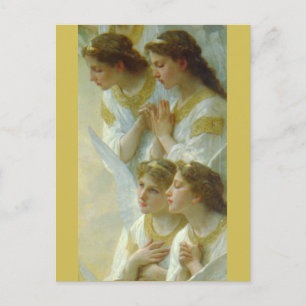 Regina Angelorum, Bouguereau 1900, närmare Änglar Vykort