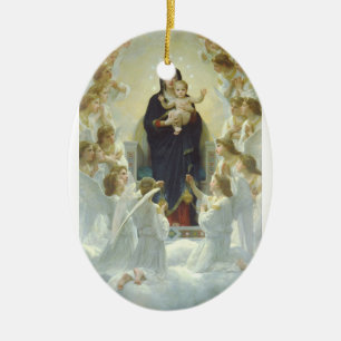Regina Angelorum Julgransprydnad Keramik