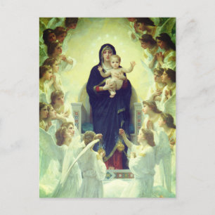 Regina Angelorum - William-Adolphe Bouguereau Vykort
