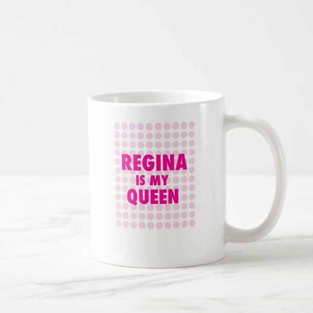 Regina är min drottning kaffemugg (Höger)