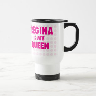 Regina är min drottning resemugg
