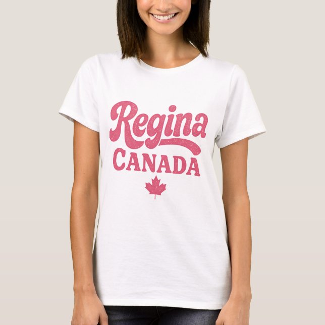 Regina Canada T Shirt (Framsida)
