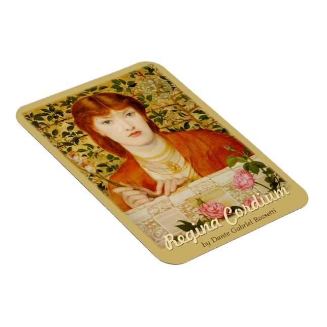 Regina Cordium CC0653 Rossetti Fridge Collection Magnet (Högersidan)