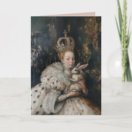 Regina - Falt gratulationskort Kort