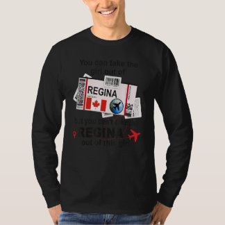 Regina Flicka Regina Ombordstigningskort Regina T Shirt