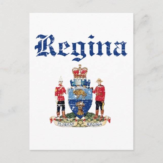 Regina-formgivning Vykort (Framsida)