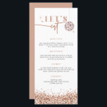 REGINA Guld Sequins Disco Låt oss Eat Menu Card Meny<br><div class="desc">Den här menyn "låt oss ät" innehåller sekvenser från ro guld, en disco boll och ett glam font duo. Använda den här mallen om du vill redigera färgerna typsnitt, font färg och bakgrund för att matcha händelsens behov. Redigera *de flesta formuleringar för att uppfylla dina evenemangsbehov. Den här menyn är...</div>