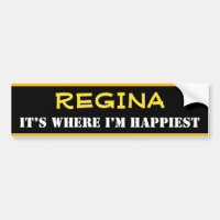 "REGINA" - "IT'S WHERE I'M HAPPIEST" (Kanada)