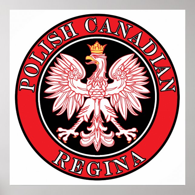 Regina polska Canadian Eagle Poster (Framsidan)